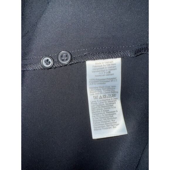 NWT Madewell Black Midi Dress - Picture 13 of 15